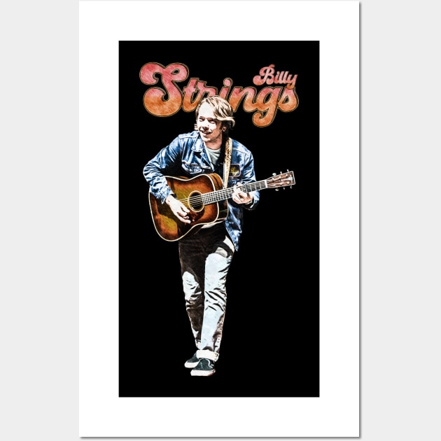 Billy Strings Bootleg Wall Art by JAGOSTU